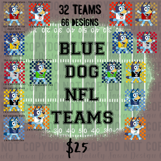 Blue Dog Football Teams