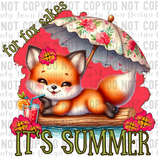 Fox Sakes Summer Digital