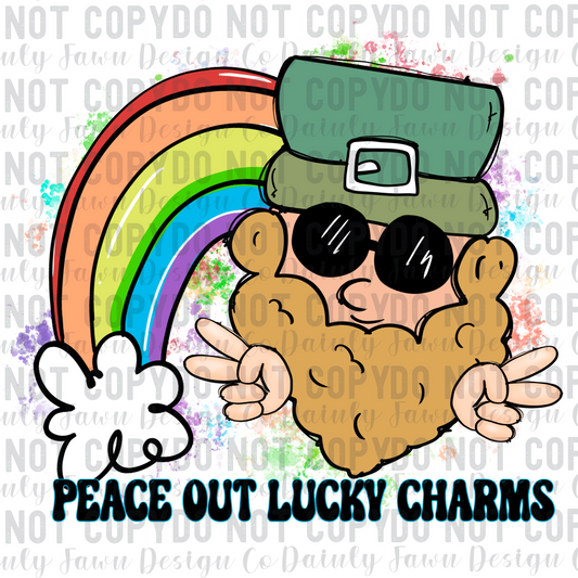 Peace Out Lucky Charms Digital